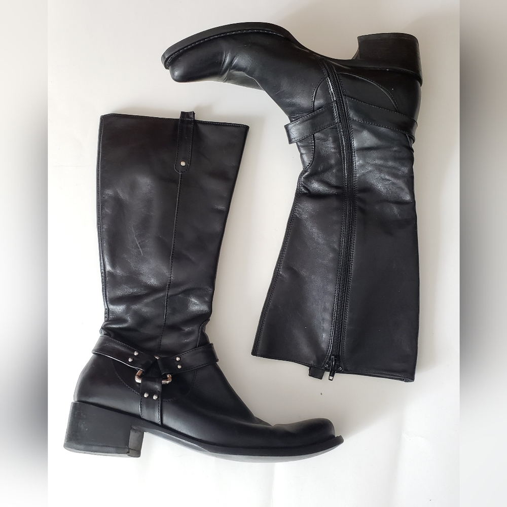 Browns | Leather Biker Boots